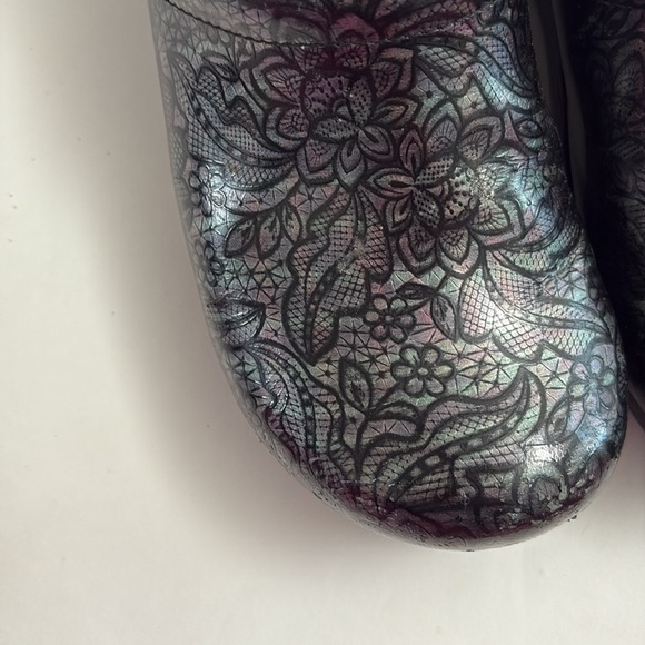 DANSKO Iridescent Floral Clogs - Picture 2 of 11